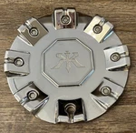 Rennen Forged Blue Label Wheels Chrome Custom Center Cap 81032490F-1 Used. Price: $67.96.