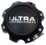Ultra Motorsports 89-9778SB Center Cap Matte Black W/chrome Logo 8-LUG New. Price: $42.00.