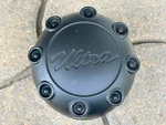 Ultra Wheels Custom Center Cap Matte Black Finish # 80181660F-6 Used. Price: $11.95.