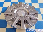 Strada Wheels # 11212285F-1 Chrome & Spectrum Center Cap 33 (qty. 1) Used. Price: $39.47.