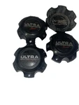 Ultra Motorsports Xtreme Custom Wheels Satin Black Center Caps (4) 89-9756SBX Used. Price: $159.99.