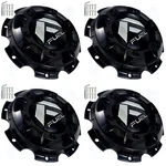 Fuel Wheels Gloss Black Custom Center # 1003-37GB (4 Caps) New. Price: $144.00.