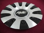 Ave By Mkw Wheels Silver/black Metal Custom Center Caps (1) #C004002B/M Used. Price: $79.52.