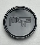 *used Niche Gloss Black/matte Logo Snap In Wheel Center Cap 1003-24GBL. Price: $14.00.
