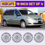 16" Inch 4PCS Set Hubcaps For 2004-2010 Toyota Sienna Steel Wheel Covers R16 New. Price: $54.99.