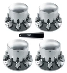 Torque 4 Pack Of Rear Axle Wheel Cover 33MM Screw-on Lug Nut For Semi New. Price: $87.99.