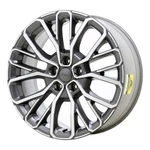 21" Jeep Grand Cherokee Wheel Rim Factory Oem 9290 2022-2025 Machined Grey Remanufactured. Price: $695.00.