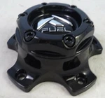 Fuel Wheels Gloss Black Center Caps # 1004-44GB / 1004-39 New + Bolts. Price: $36.00.