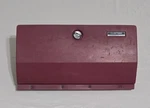81-93 Dodge Ramcharger D150 D250 350 Pickup Glove Box Compartment Maroon Red Used. Price: $95.00.