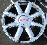 New Center Caps For 20" Gmc Yukon Denali Chrome Wheels Rims 5304 Set Of Red. Price: $66.00.