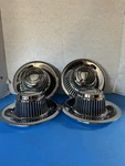 4 Chevrolet Derby Center Caps Corvette Rally Wheels ,gm Licensed, Metal New. Price: $180.00.