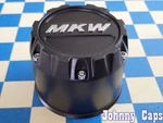 Mkw Wheels # C132004CB7 New Matte Black 5-3/8" Center Cap 55 (qty. 1). Price: $59.00.