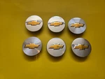 New Factory Nos Chrome Chevy Center Caps Set Of 6. Price: $54.99.