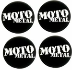 Moto Metal 2.4" 60MM Black Center Cap Emblems Large Logo MO957 958 959 960 961 New. Price: $18.00.