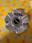 Strada Wheels Center Cap # S20 / 11512285F-2 (crome) Used. Price: $55.00.