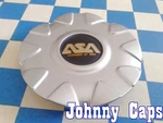 Asa Wheels 41 Silver Center Cap # 8B340 / IS5 Custom (qty. 1) Used. Price: $29.10.