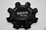 Moto Metal Gloss Black Wheel Center Hub CAP-MO804C-GB 9" Fits New. Price: $71.00.