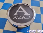 Azad Wheels # C435-1 Chrome Custom "floater" Center Cap 81 (qty. 1) Used. Price: $99.50.