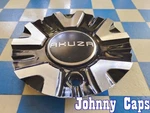 Akuza Wheels # EMR0847-CAR Custom Metal Blk & Silv Center Cap 61 (qty. 1) Used. Price: $42.56.