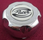 Pacer Wheels Chrome Custom Center Cap # 89-9184HM / 10361680F-1 Used. Price: $49.99.