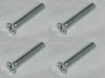 Set Of 4 Phillips Flat Countersunk Head Wheel Rim Center Cap 5/16" Screw 2" Long New. Price: $19.95.