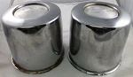 Afx Wheels Chrome Custom Center Caps Set Of # 991-7251 Used. Price: $69.00.