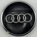 For Audi Oem Center Cap 2019-2024 Black/chrome 8W0601170A-AX1 59120 Used. Price: $19.99.