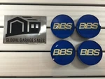 Bbs Genuine Wheel Center Caps 56MM Emblem Blue P5624203 Set Of 4PCS. Price: $290.38.