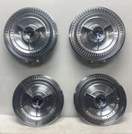 Set 1965 Ford Thunderbird T-bird Spinner Wheel Covers Used. Price: $224.99.