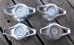 Vintage Buick 2 Wing Spinner Wheel Center Cap Set 4 Pcs Original 1960'S 1970'S Used. Price: $74.00.