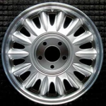 Cadillac Deville Machined Lip W/ Silver Spokes 16 Inch Oem Wheel 1994 To 1997 Remanufactured. Price: $251.00.