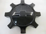 Chevy Silverado 2500 / 3500 24-26 Black Center Caps 1 84806053- Oem Used. Price: $40.00.