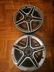 Mercedes W204 C63 Amg Borbet 205 40 R19 Rear Wheels Rims Set Staggered Oem New. Price: $600.00.