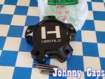 Hostile Wheels # HC-5009GB New Gloss Black Center Cap 71 (qty. 1). Price: $89.35.