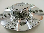 Akuza Chrome Custom Wheel Center Cap* #CAPF-279 (for 1 Cap) Used. Price: $56.46.