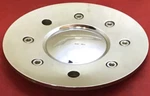 One Used Platinum Wheels Chrome Center Cap # 89-9191 / 99-0244 10572. Price: $49.99.