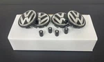 Vw Volkswagen Wheel Center Caps &tire Air Jetta Golf Passat Beetle Fit Oem Remanufactured. Price: $49.76.