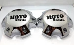 T127L145-6 1079L145 Moto Metal Set Of Two Chrome Wheel Center Cap New. Price: $44.87.