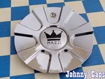 Mazzi Wheels # C140301 Custom Chrome Center Cap 49 (qty. 1) Used. Price: $74.71.