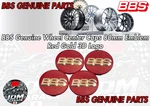Bbs Genuine Wheel Center Caps 80MM Emblem Red Gold 3D Logo P5624237 Set 4PCS. Price: $169.99.