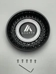 Asanti Label Chrome W/black Base Wheel Center Cap W/screws 1002-74MD New. Price: $68.00.