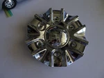 Velocity Chrome Custom Wheel Center Cap # 339-2, SJ711-22 Used. Price: $62.39.