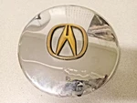 Acura Chrome W/ Raised Gold Logo Wheel Center Cap Hub 44732-SPO-A420 6.75" For. Price: $25.46.