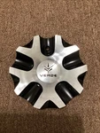 Verde Black/silver Metal Custom Wheel Center # CAP5078 1 Single Used. Price: $30.00.