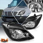 For 07-13 Dodge/mercedes/freightliner Sprinter Oe Style Black/clear Headlights New. Price: $203.06.
