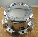 Ultra Motorsporrts Center Cap # 51241680F 89-9899 Chrome Wheels Used. Price: $60.00.