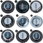 (4PCS) Lincoln Floating Wheel Center Caps (all Sizes) Brands) New. Price: $325.00.