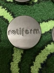 Rotiform Wheels Flat Black Center Caps # 1003-40MB 1PIECE Used. Price: $18.00.