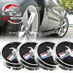 Set Of 4 For Mustang Wheel Rim Center Hub Caps Gt Bullitt Running Horse 68MM Used. Price: $28.99.