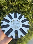 Cavallo Silver/black Machined Custom Wheel Center Cap 913L155M No Bolts 6 Inches Used. Price: $59.00.